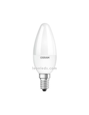 Osram Parathom Clássico B E14 Vela 5.5W 827 Quente Fosco Equivalente 40W Lâmpada de Vela LED | Leon Iluminação LED