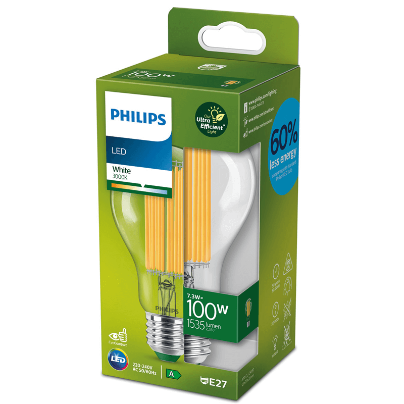Philips - Ampoule LED 12,5W équiv 100W 1521 lm E27 Blanc froid