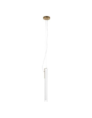 Candeeiro suspenso LED vertical Oslo