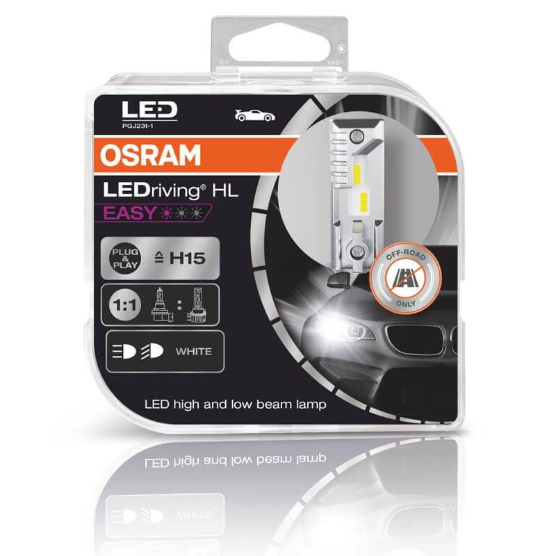 Ampoules LED H15 sans transformateur 64176DWESY