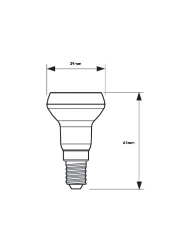 Bombilla LED Reflector R39 E14 Philips