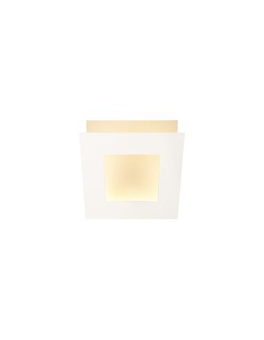 Aplique LED Dalia blanco cuadrado mini