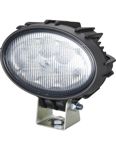 Luz de trabalho LED Oval com suporte inferior Oval 100 Compacto 12V/24V 1850Lm 1GA 996 761-101 Hella | leonleds