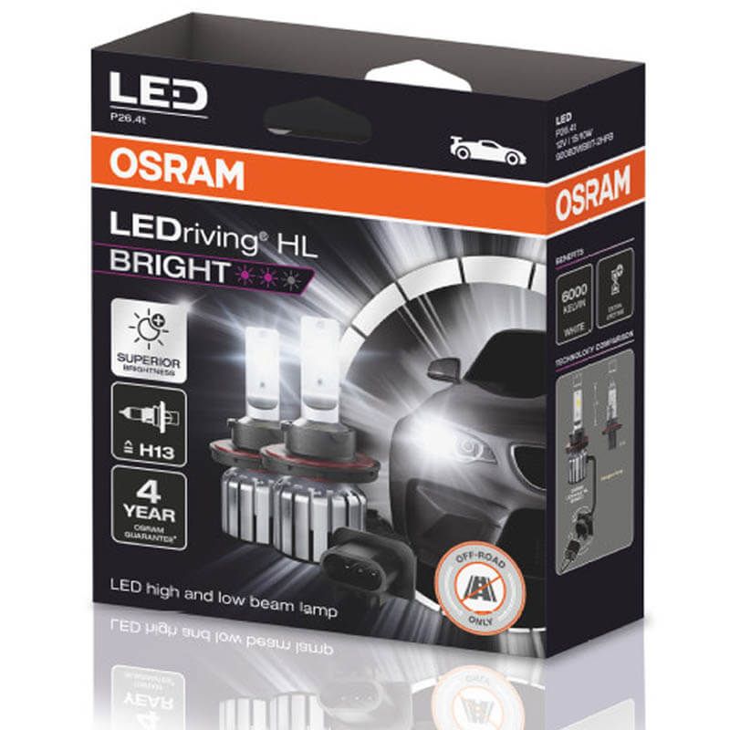 Ampoule LED Osram HL Bright 9008DWBRT H13