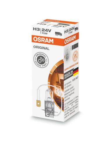 Bombilla H3 de 24V Original Line de 70W 64156 Osram | LeonLeds