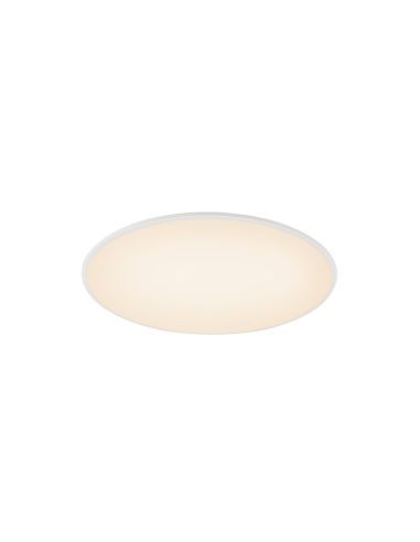 Plafón LED redondo blanco Slim 24W 3000k