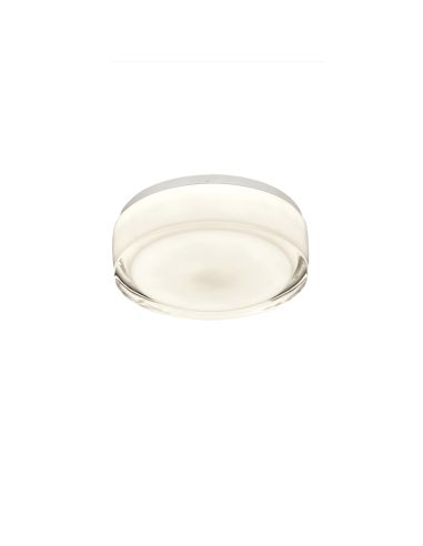 Plafón LED Vetro de cristal IP44