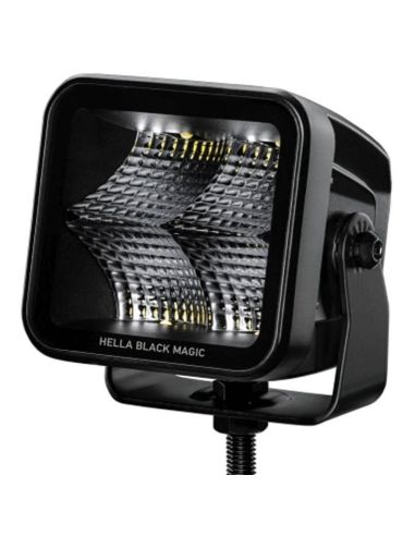 Farol LED quadrado Black Magic Cube 3.2" 12V/24V 3000Lm 1FA 358 176-851 | LeonLeds