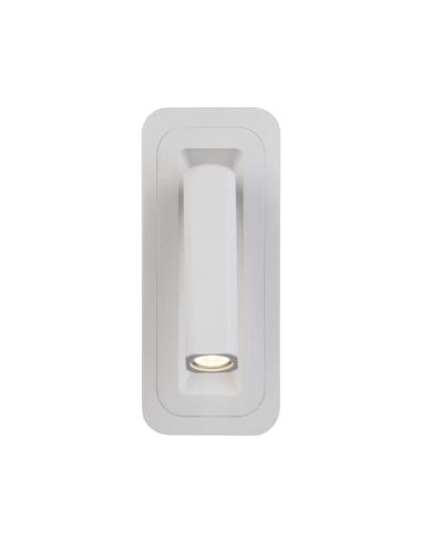 Luz de parede branca Boheme LED com leitor