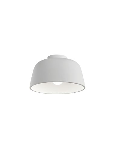 Plafon de techo blanco decorativo Miso ø285mm