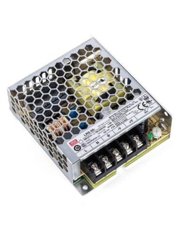 LRS-50-12 Alimentation pour 50W à 12V 4.2A Mean Well | leonleds