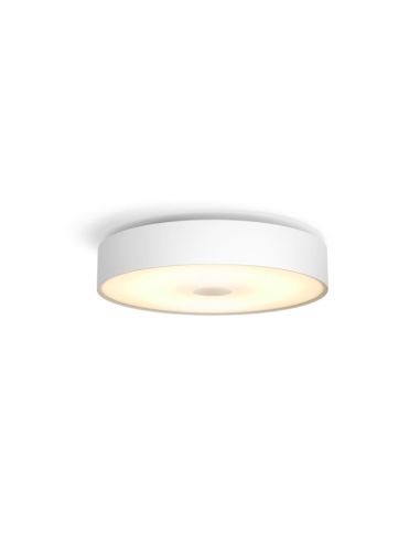 Lâmpada de teto LED de matiz clara branca inteligente 39 W equivalente a 204 W Cor da luz regulável de 2.200 K a 6.500 K