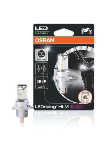 2 ampoules LED M9 H4 pour phares de voiture et de moto 1500LM 16W