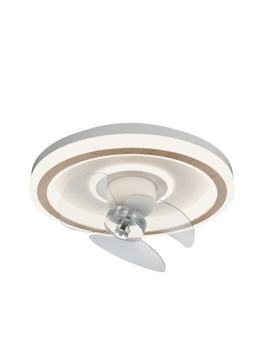 Ventilateur de plafond LED pour plafond ou mur Alan Move 38W DC