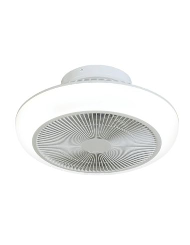 Ventilateur de plafond LED Enkel 44W flux concentré DC