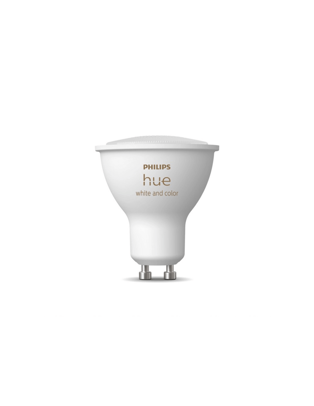 Bombilla Inteligente LED GU10 4,3W Philips Hue Bluetooth, luz blanca y  color (2700 - 6500K) pack 3 EAN 8719514342767