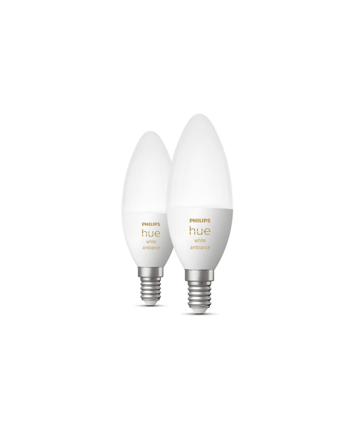 Comprar Pack bombillas inteligentes P45 E14 White de Philips Hue