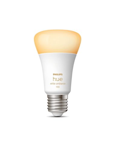 Ampoule connectée Philips Hue White Ambiance A60 8W 2200K-6500K E27 1100lm