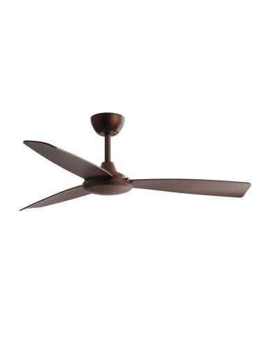 Ventilateur de plafond Lia marron IP20 DC intérieur