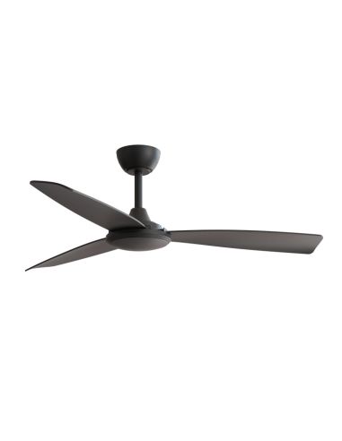 Ventilateur de plafond Lia noir IP20 DC intérieur