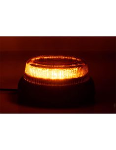  antom Gyrophare led Magnetique Orange LED, 12V-24V Jaune LED  Avertissement et 3 Meters cordons pour chariot élévateur de véhicule  Tracteur de golf UTV Car Bus-Nouvelle…