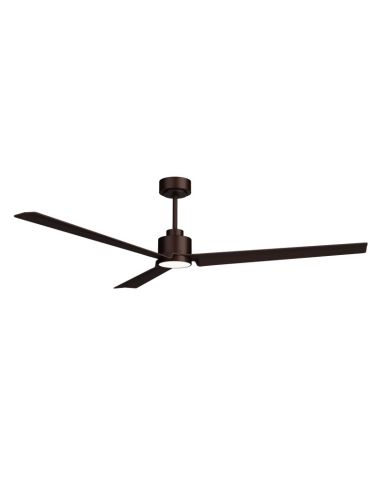 Ventilateur de plafond Anne XL Rust Brown DC LED pour les espaces de plus de 32 m2