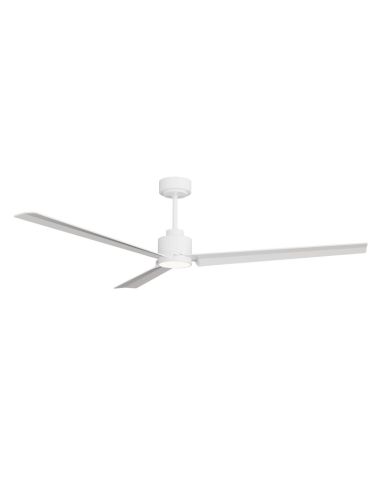 Ventilador de teto branco DC Anne XL LED para espaços de mais de 32m2