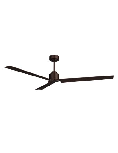 Ventilateur de plafond Anne XL Rust Brown DC pour les espaces de plus de 32 m2