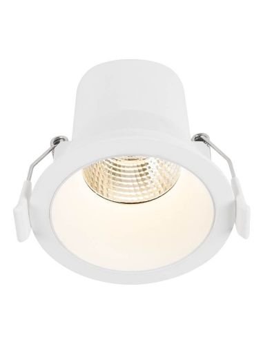 Foco empotrable LED IP44 6W - 50W Cambio color CCT Switch UGR 19 Triac Libertad 6 Blanco | LeonLeds