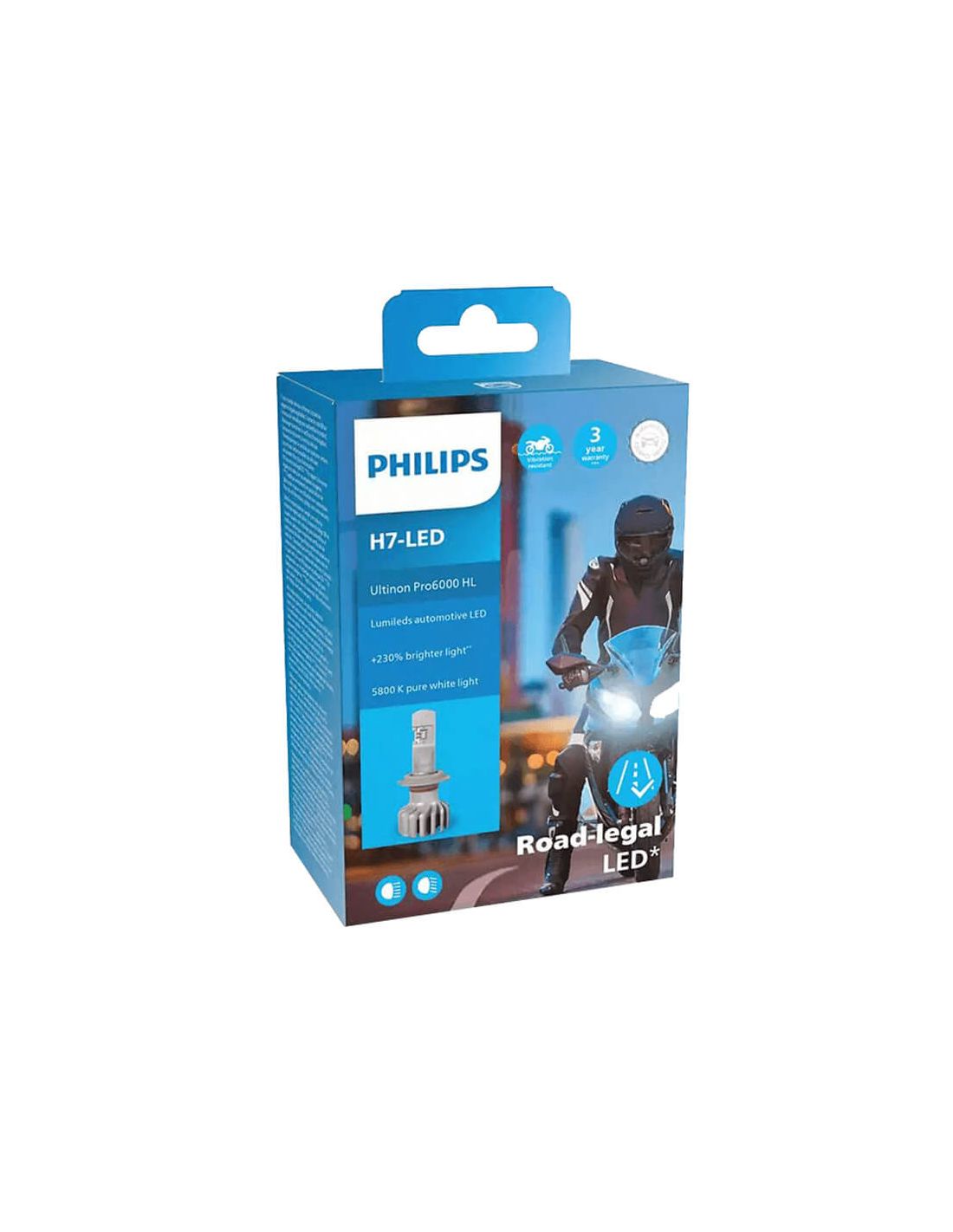 Ampoules LED H7 Philips Ultinon Pro6000 LED - Pièce