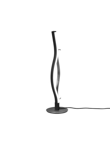 Lampe de table contemporaine Blaze 35W aluminium | leonleds