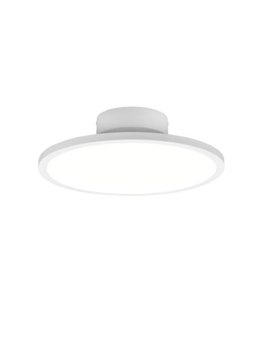 Plafonnier LED Tray blanc | leonleds