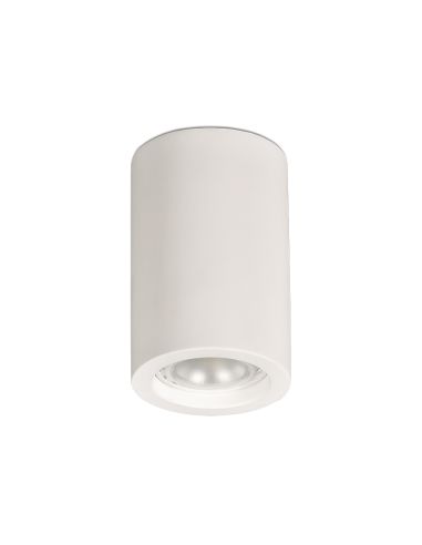 Plafonnier LED Dseta GU10 blanc 8W IP20