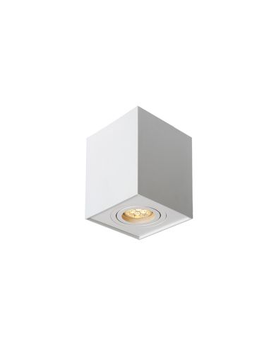 Lâmpada de teto LED Carre Cuadraro orientável branco 8W GU10