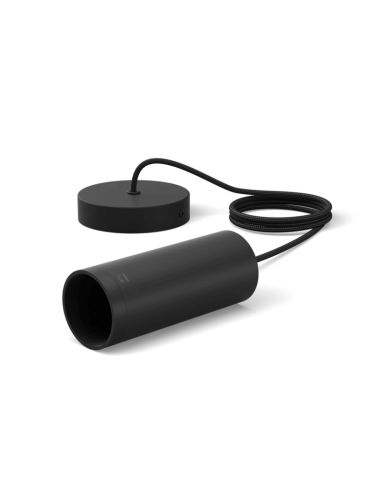 Philips Hue Lightguide noir mat suspension câble ampoule | leonleds