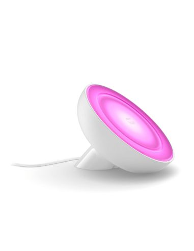 Lampe de table LED intelligente Bloom blanche | leonleds