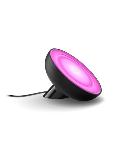 Lampe de table LED intelligente Bloom noire | leonleds