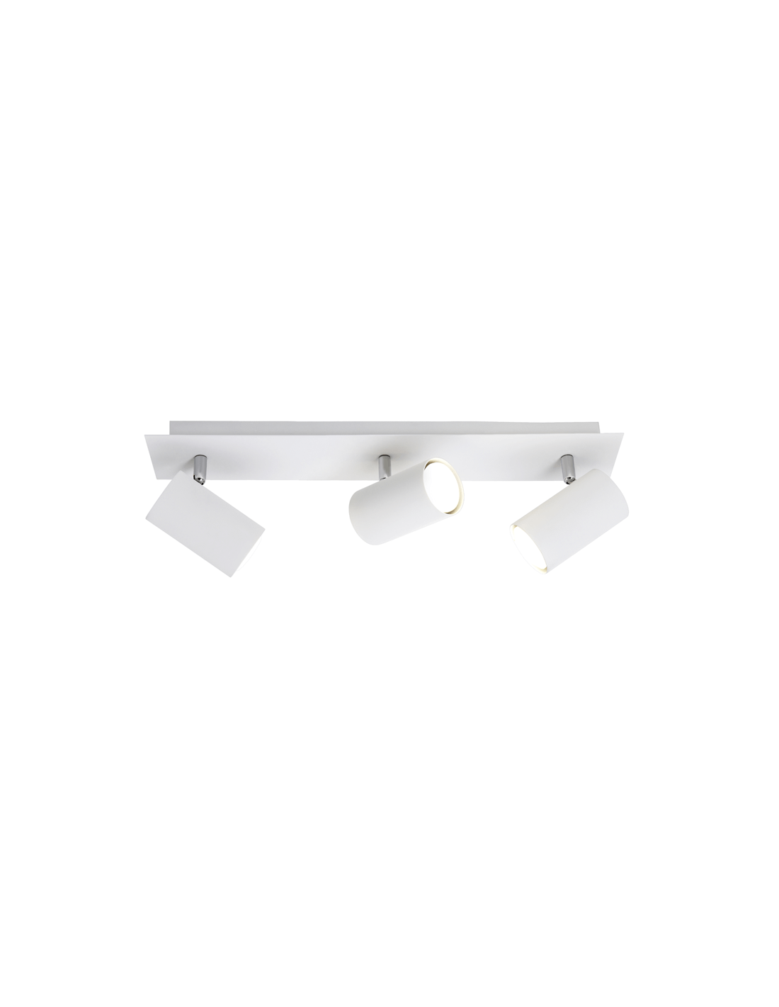 Regleta 3 focos orientables techo o pared serie SAL blanco