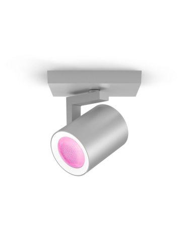 Spot intelligent 1 lumière aluminium Argenta | leonleds