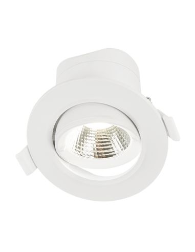 Potente refletor branco ajustável LED 9W - 70W Mudança de cor Interruptor CCT Triac Libertad 9 Adj. HoffLight | leonleds