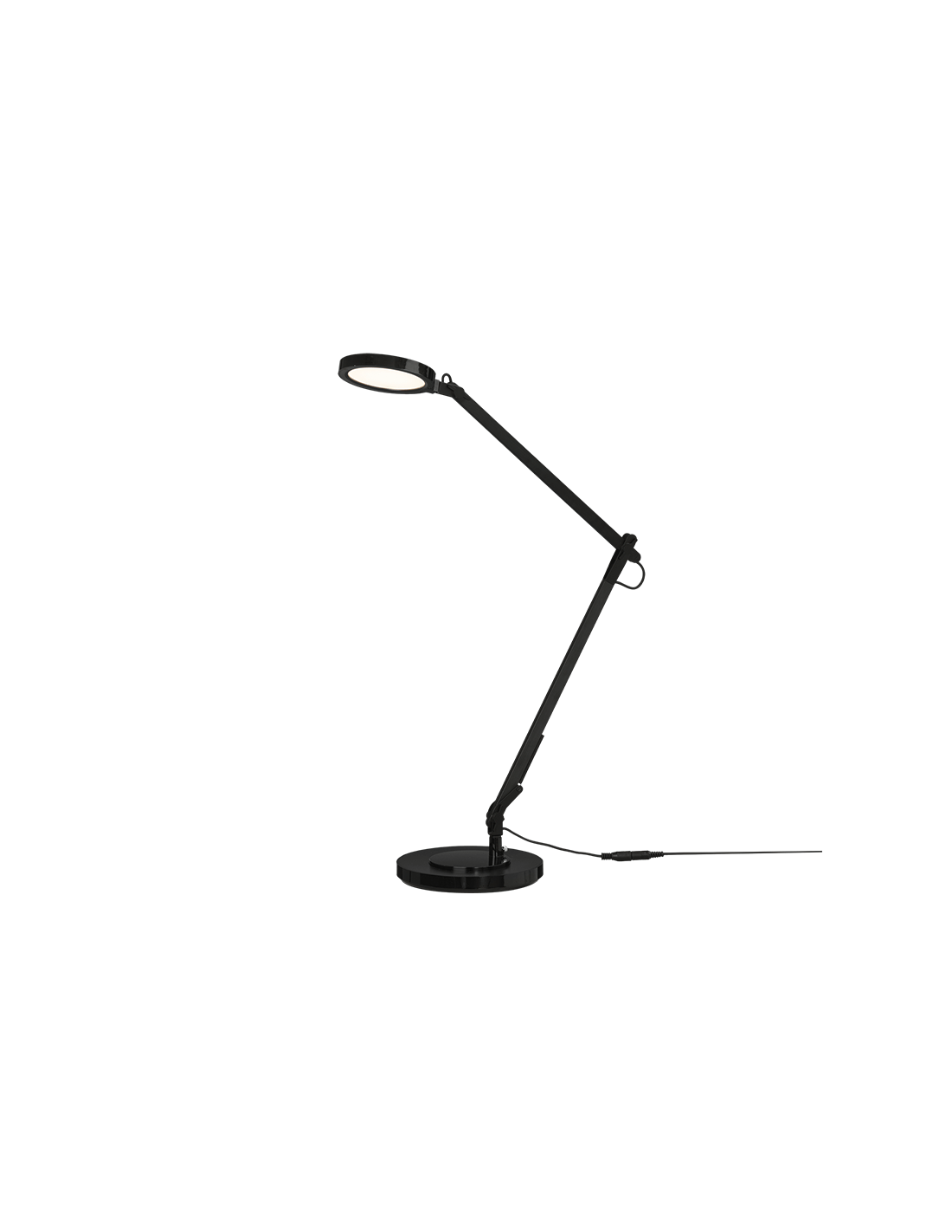 Lampe de bureau LED température et intensité d'éclairage réglables - noir