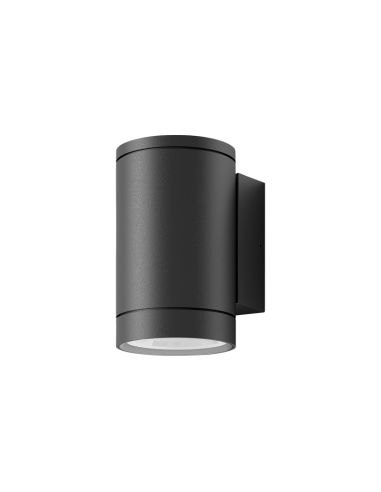 Candeeiro de parede exterior LED Nori antracite com 1 ou 2 luzes E27 15W IP65