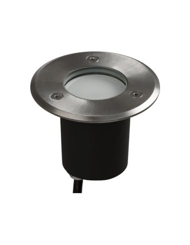 Piso de LED externo embutido Nemo aço inoxidável GU10 8W IP67