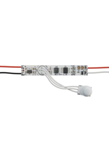 Sensor de movimiento para perfiles de aluminio y tira LED 12-24V-DC