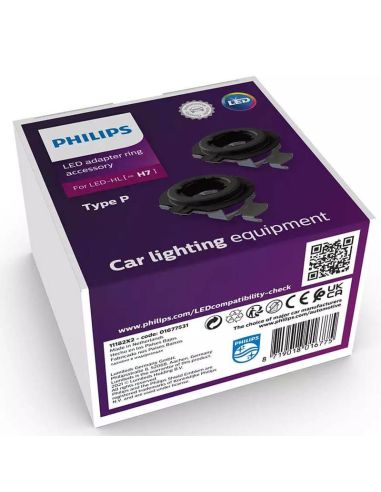Adaptateur Prise pour Ampoules LED H7 HL Philips Type P LUM11182X2 Philips | leonleds