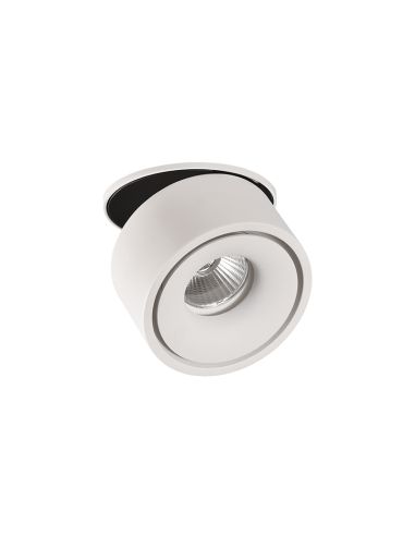 Foco empotrable LED 10,5 cm de diámetro - Blanco, negro o plata