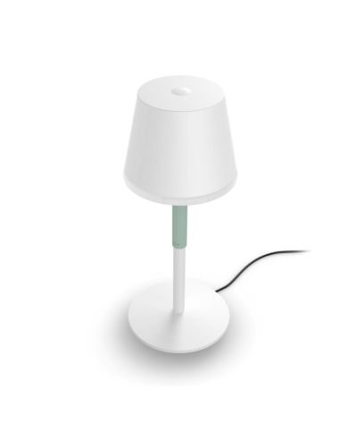 Lámpara de Mesa LED Portátil White Color 6W PHILIPS Hue Go - efectoLED