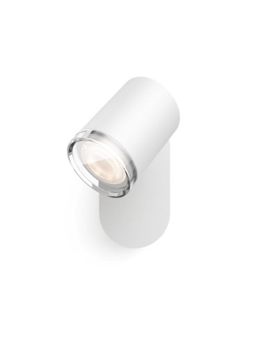 Refletor LED inteligente para banheiro branco Adore | leonleds