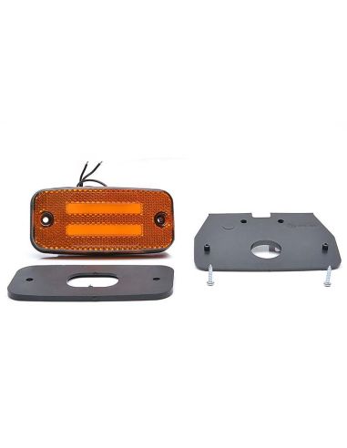Feux de position latéraux de voiture Riloer, 8 pièces 12 V / 24 V LED  lampes d'avertissement universelles pour camion, remorque, fourgonnette
