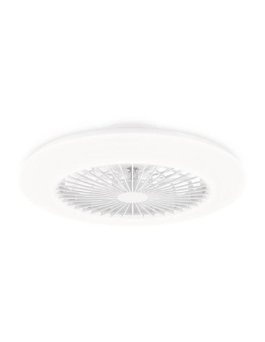 Ventilateur de plafond Ventilateur de plafond LED Amigo, blanc DC - 20W - lumière dimmable 2700K à 6500K 4000Lm Philips | leonle